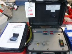 Hydac FCU1310 -4-UAS-1 fluid control unit in Pelicase storage case