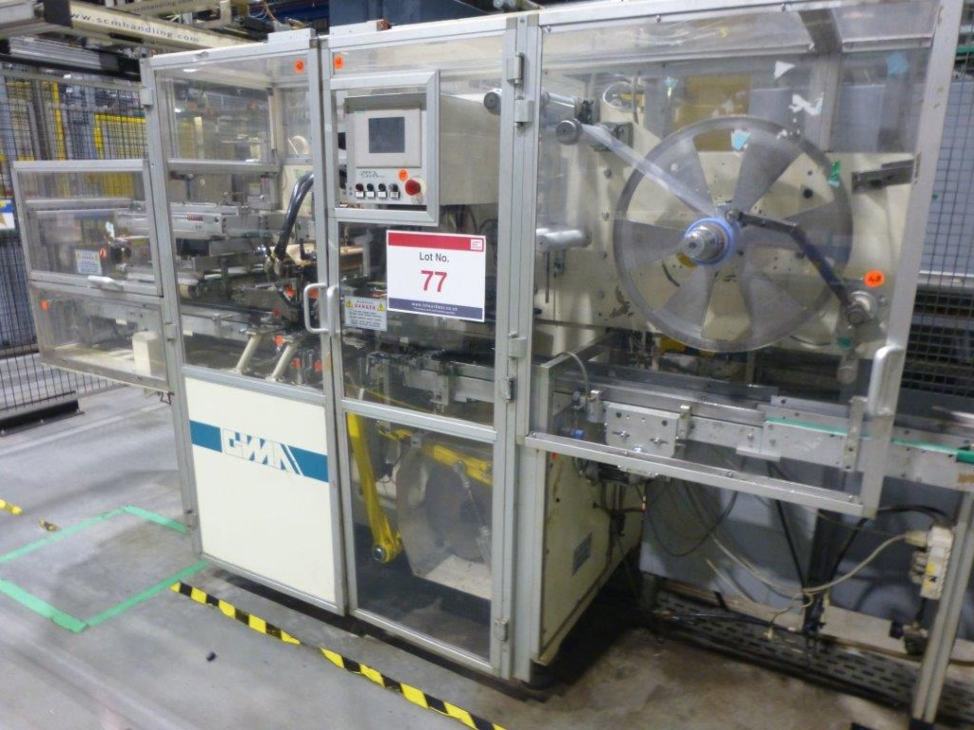 GIMA Type 884 DVD CNC Rotary Thermal Welding Machine Serial No. 88401BO (2002) with flip unit and - Image 3 of 7