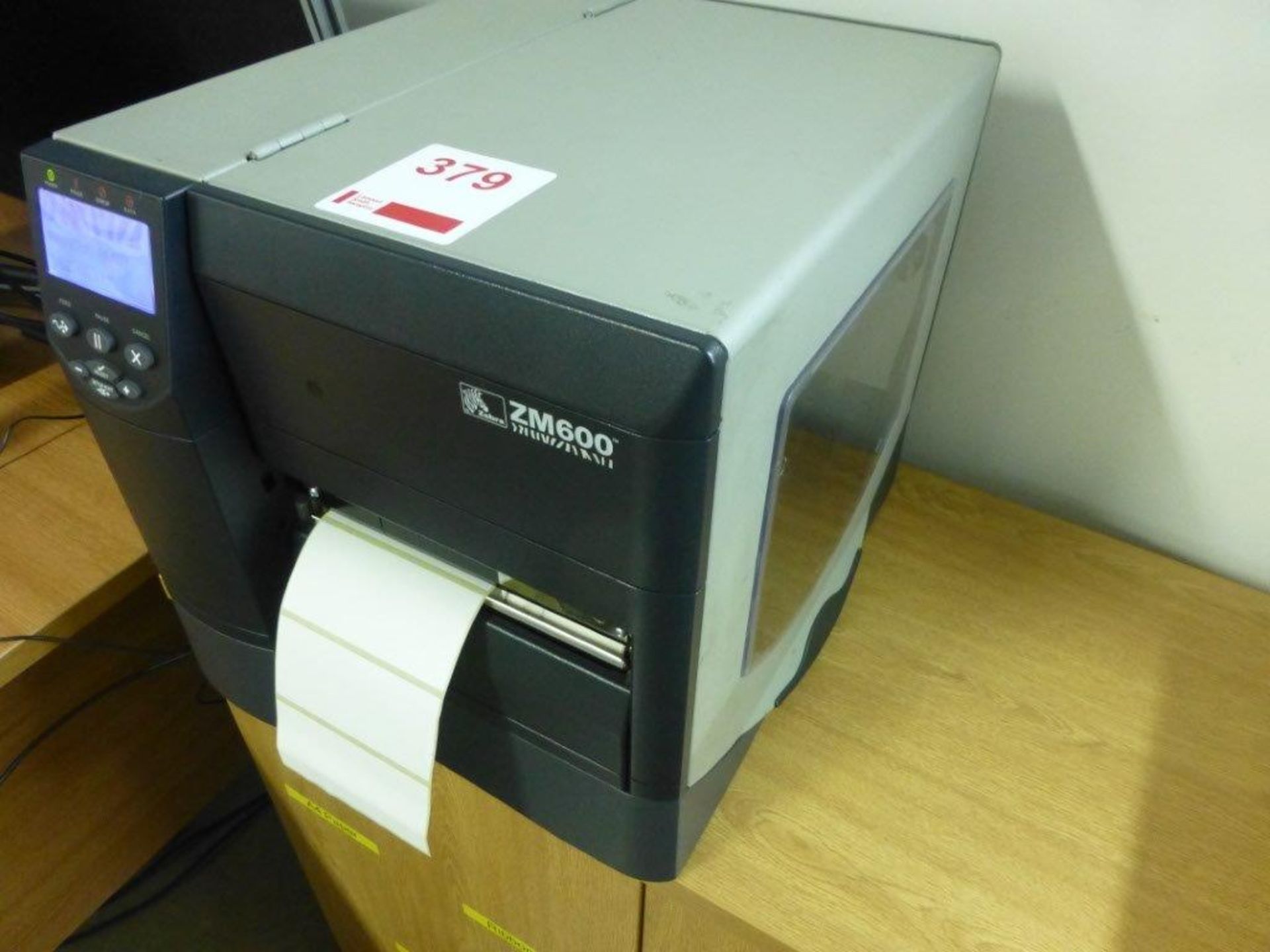 Zebra ZM600 label printer, serial No 08J132900195, configuration ZM600-200E-000T - Image 3 of 3