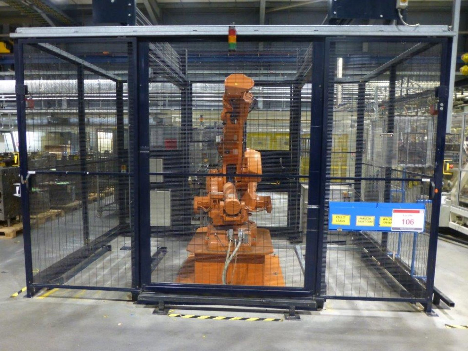 ABB IRB 4400 M2000 / IRB 4400/30 type B 110kg Pick & Place Palletising Robot Serial No. 44-27482 (
