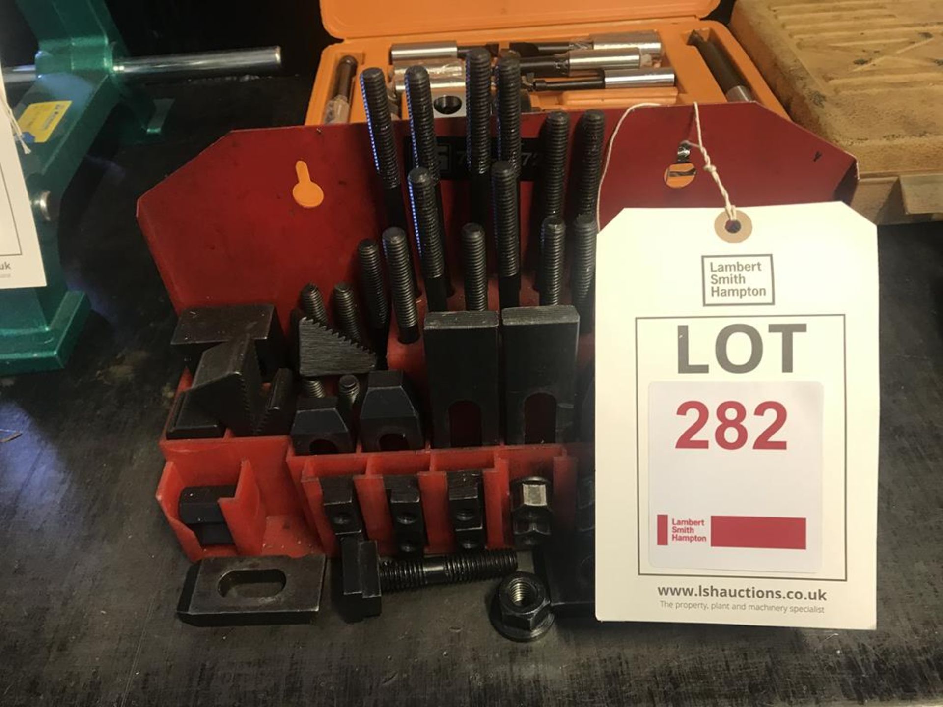 RS 713-3772 T-slot clamping set