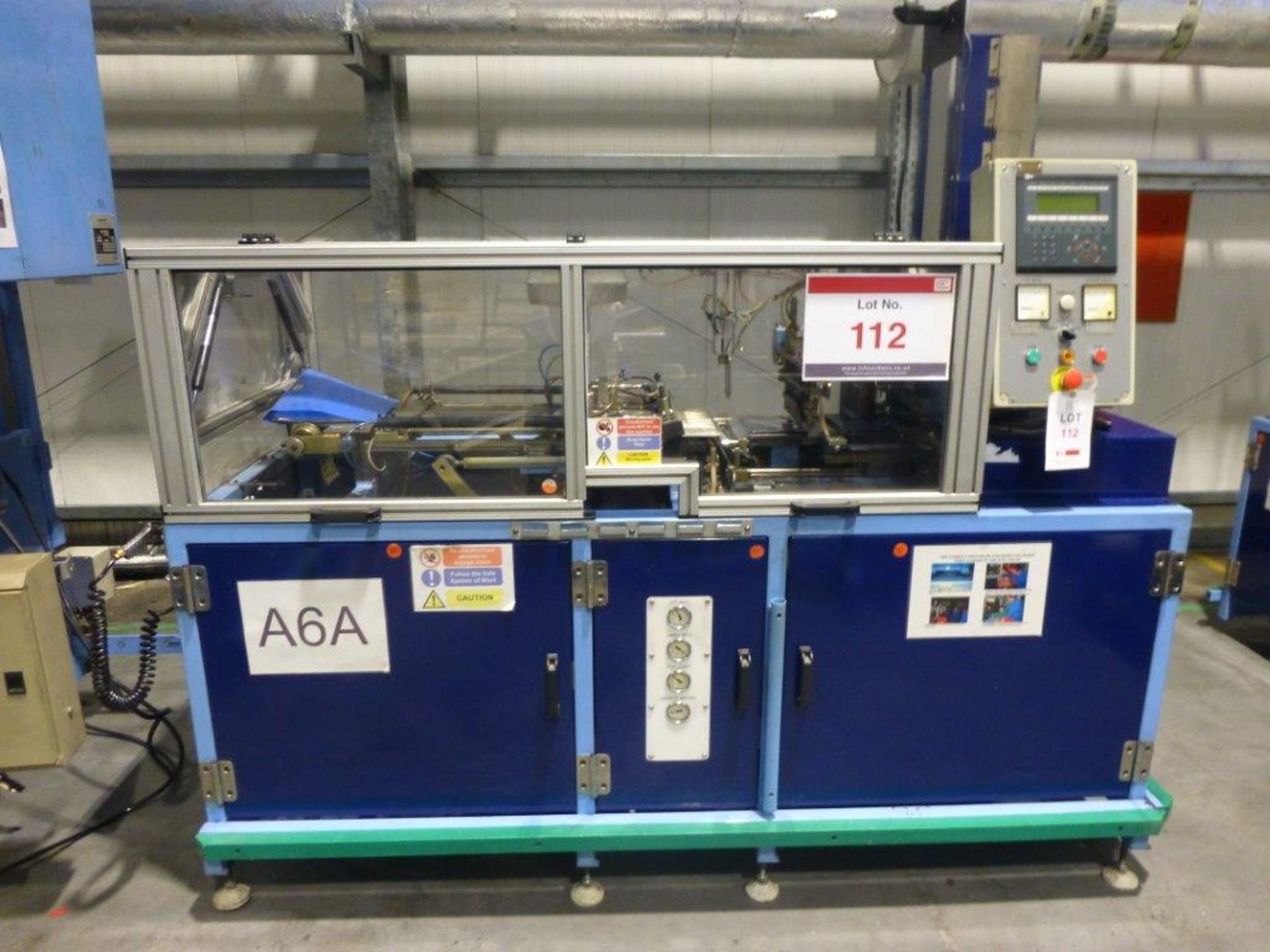 CG Automation Bobcat top/bottom case welding station, serial No.450700 (2000), plant No 10714