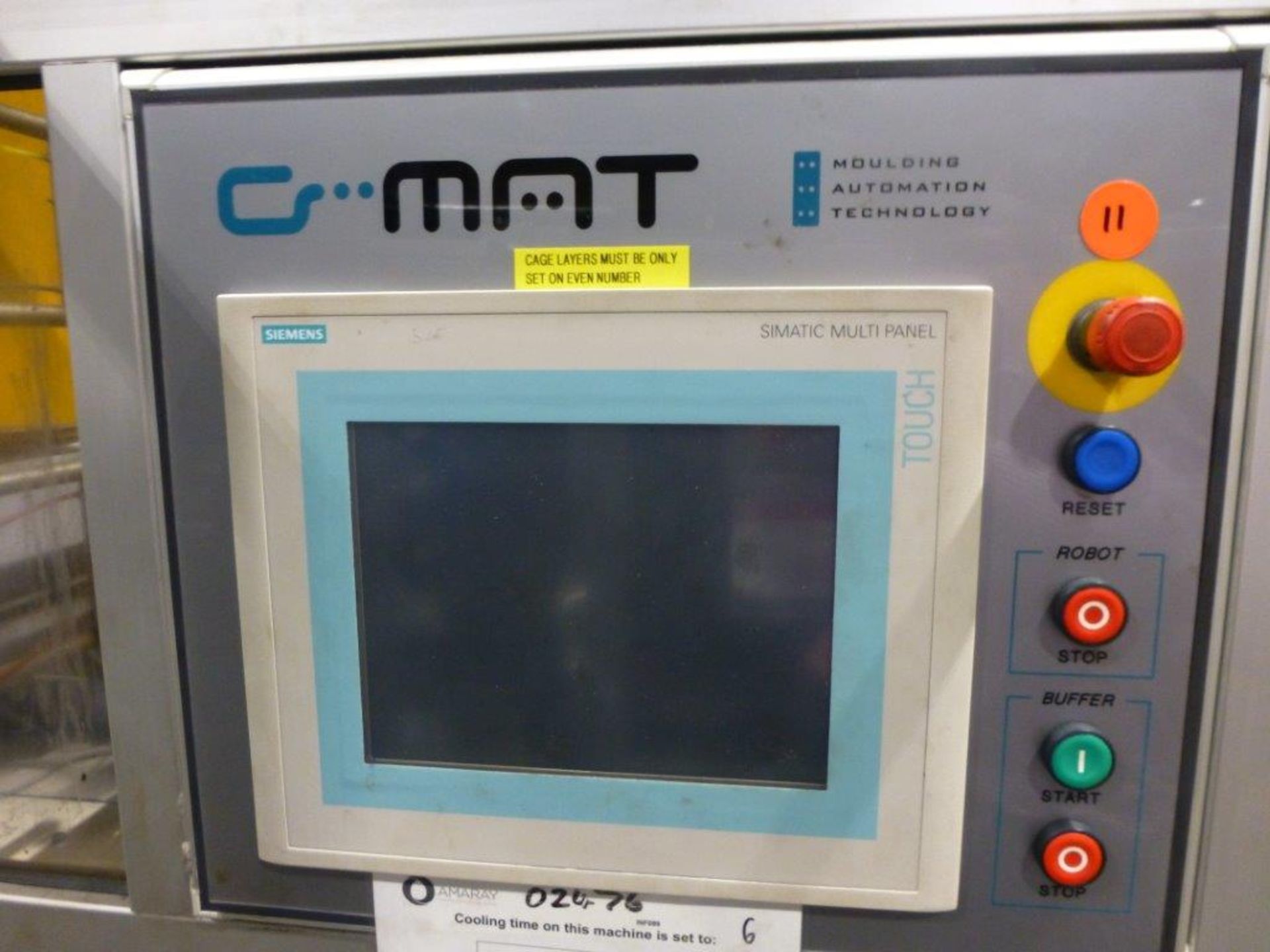 GMAT Model M85 CNC Traversing Pick & Place Robot, serial No. P113 Year of Manufacture 2003 with twin - Image 4 of 7