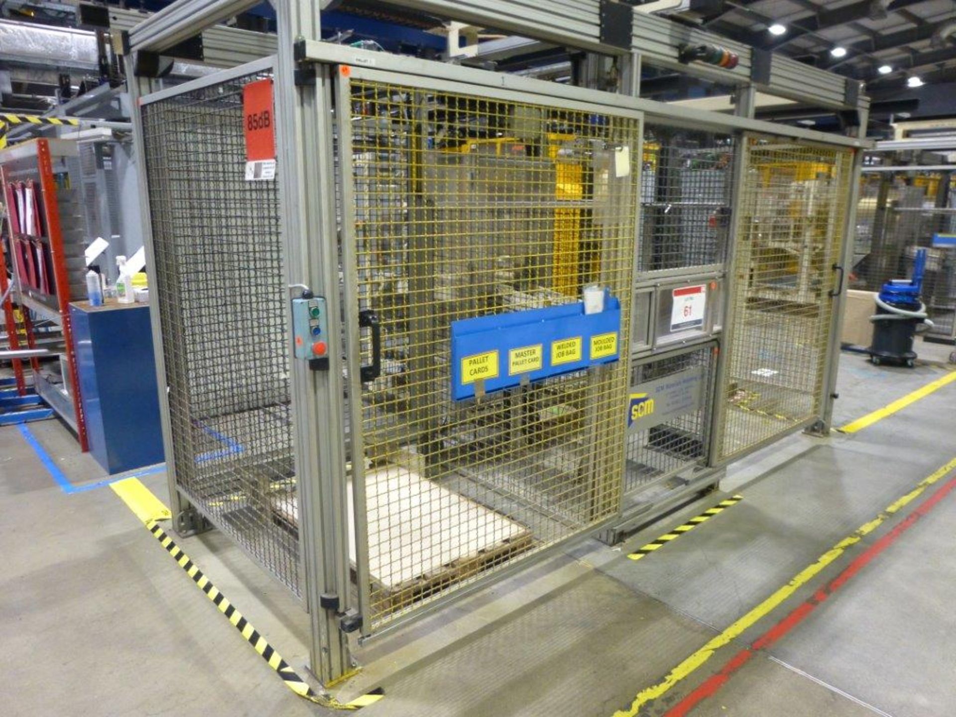 SCM Handling Twin Pallet Robot Palletiser Serial No. BC4272-SI4478-12.02-B09 with freestanding - Image 2 of 5