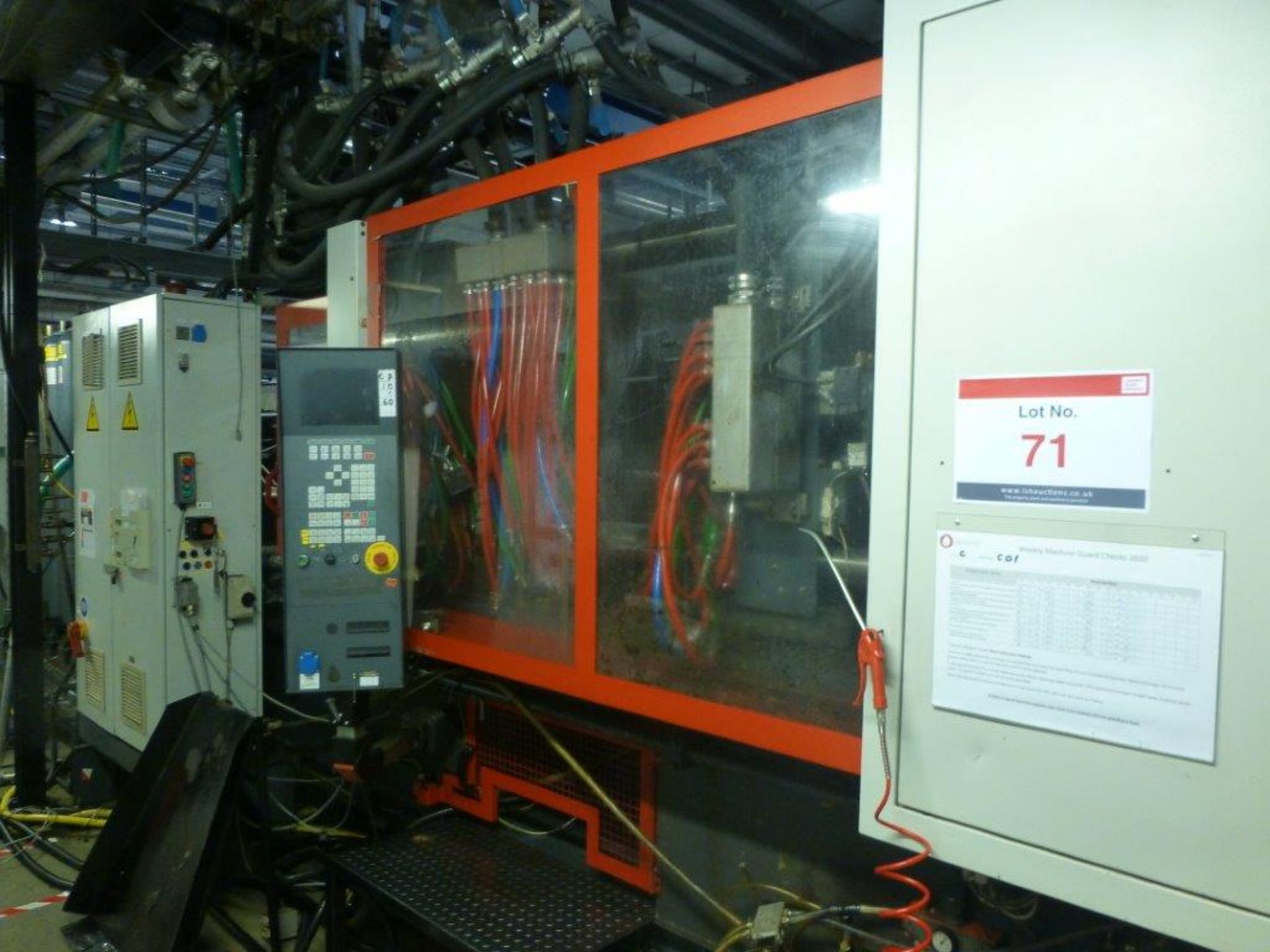 Ferromatik Milacron Ktec 400S CNC Plastic Injection Moulding Machine Serial No: 570092 (2002) with - Image 2 of 5