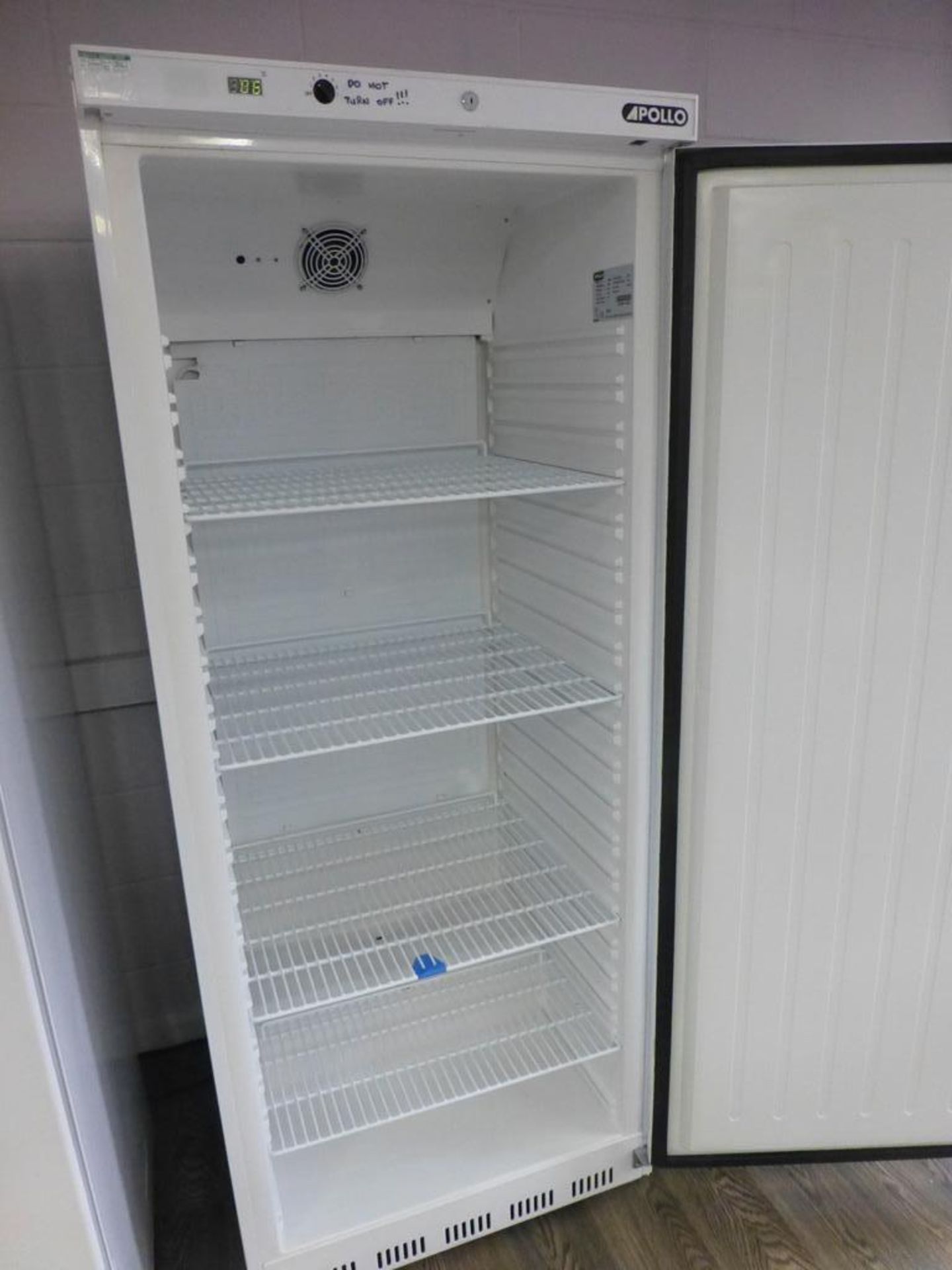 Apollo AUR600 larder fridge, 780mm x 700mm x 1890mm - Image 2 of 3