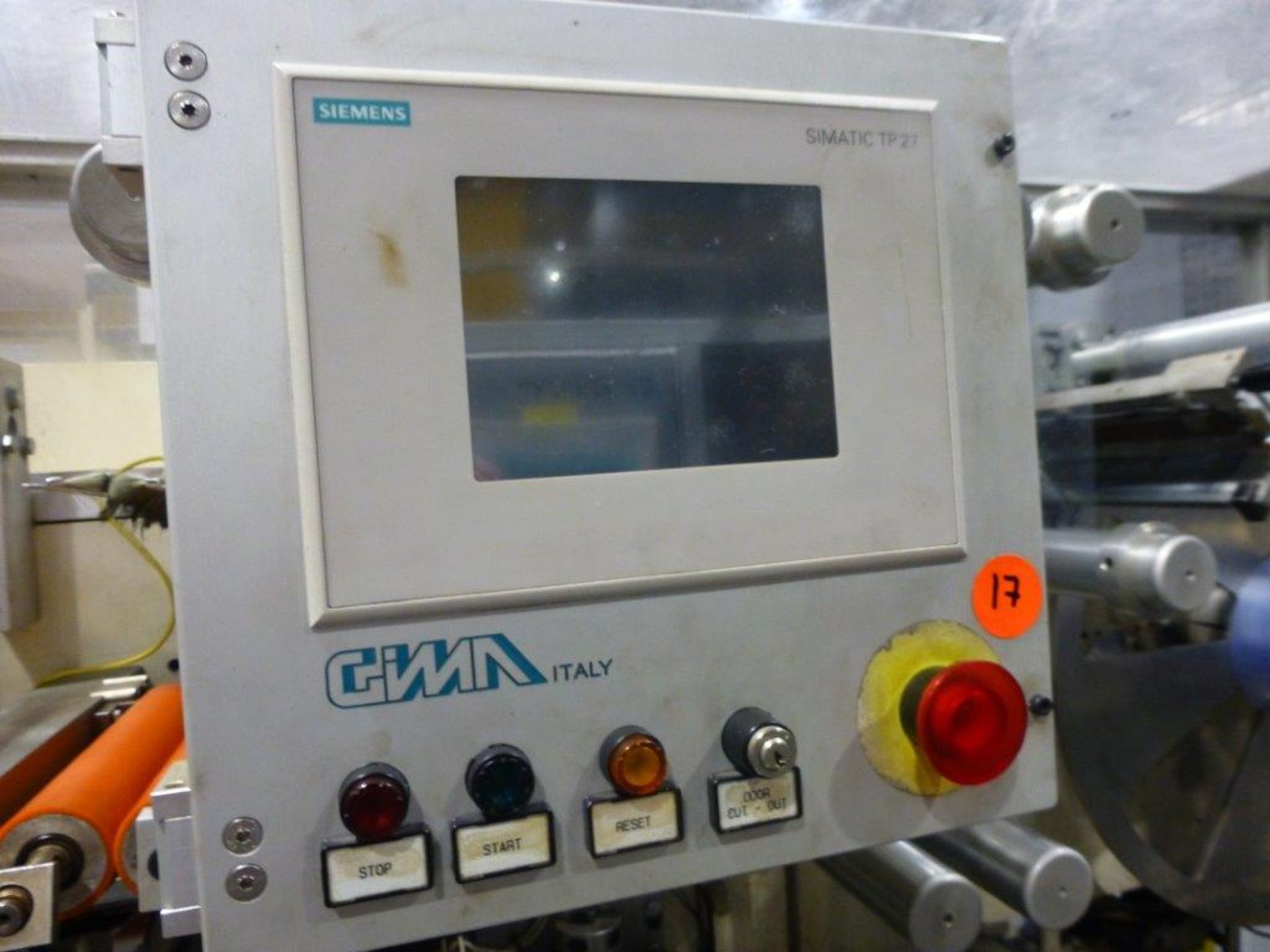 GIMA Type 884 DVD CNC Rotary Thermal Welding Machine Serial No. 88455FO (2003) with turnover unit. - Image 4 of 5