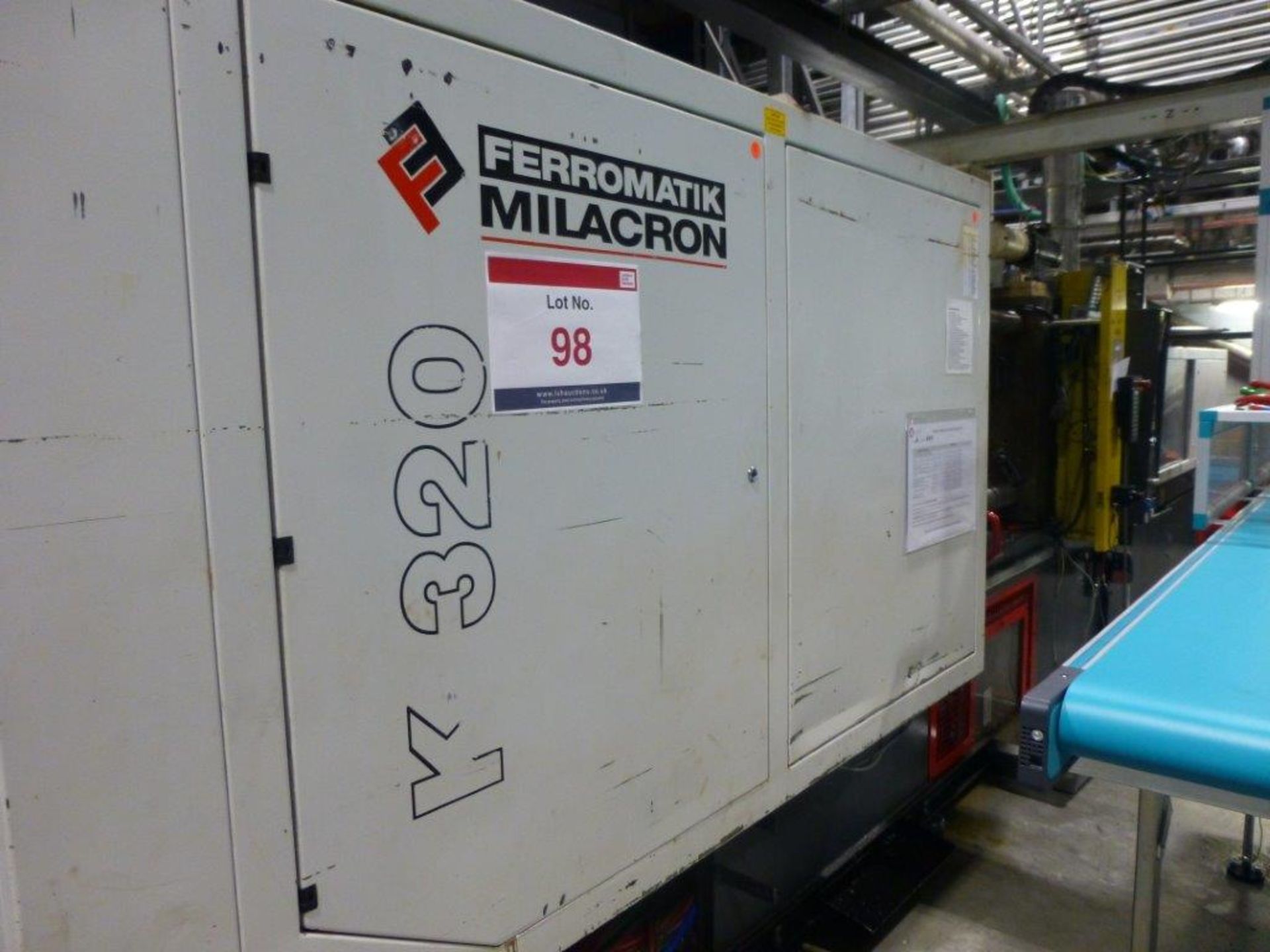 Ferromatik Milacron Type K320-S Serial No. 560036 (1996) CNC Plastic Injection Moulding Machine with