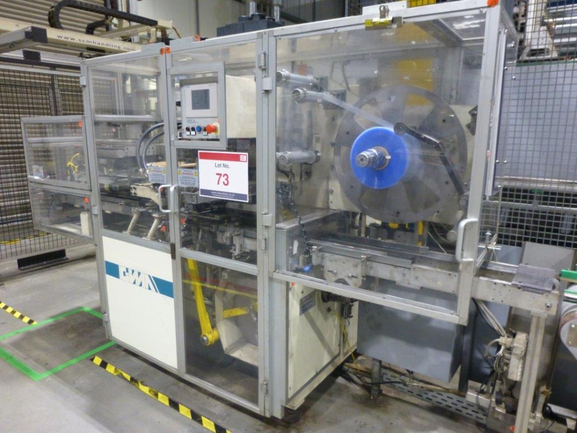 GIMA Type 884 DVD CNC Rotary Thermal Welding Machine Serial No. 88442CO (2002) with flip unit and - Bild 3 aus 4