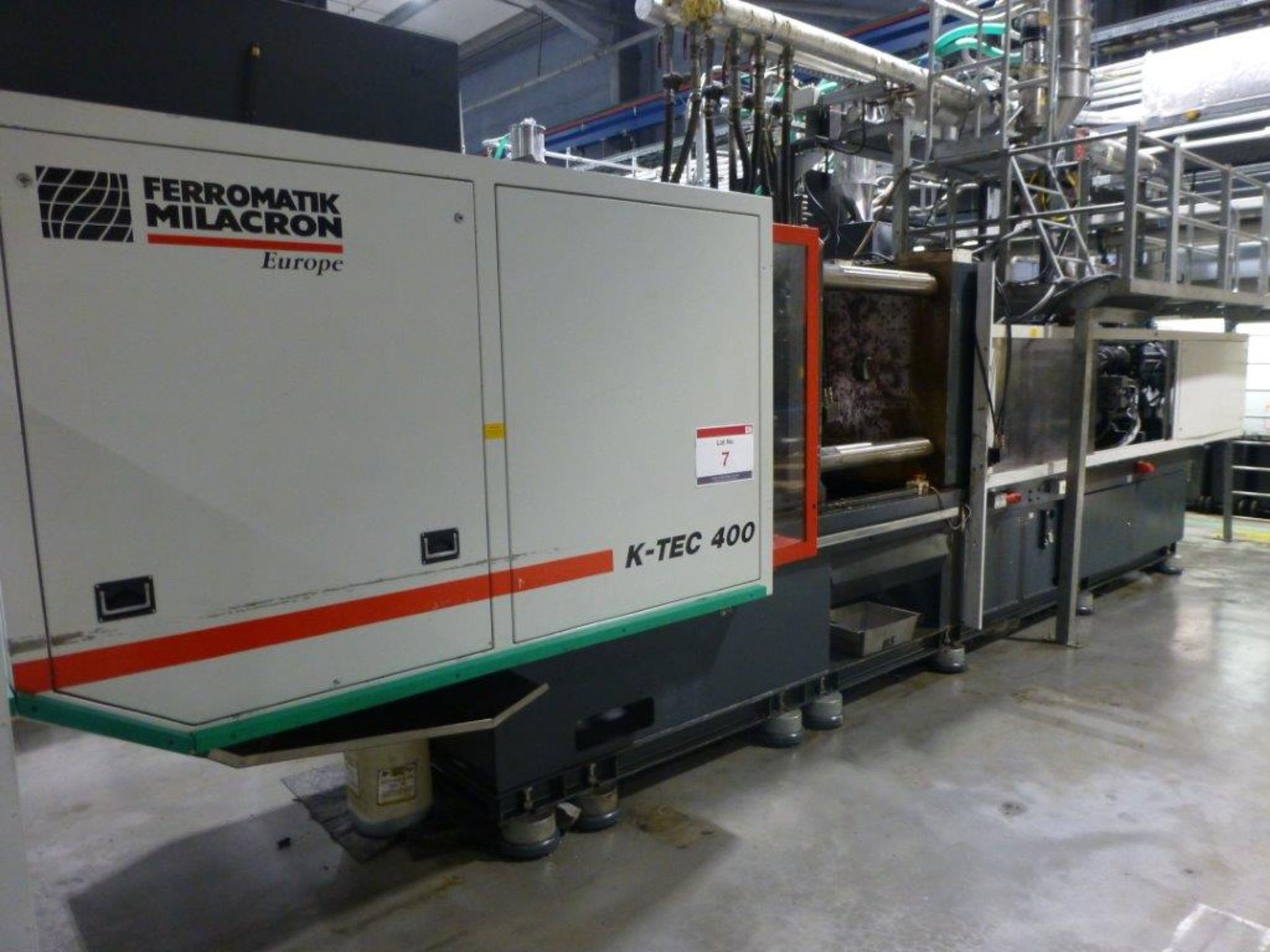 Ferromatik Milacron K-Tec 400S CNC Plastic Injection Moulding Machine Serial No. 570051 (2000)