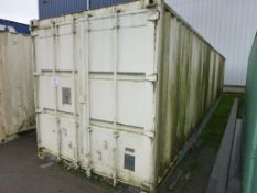 Genstar SC40-8B-R3 40' steel shipping container (Beige), ID Number GSTU751819 4 (1994) with