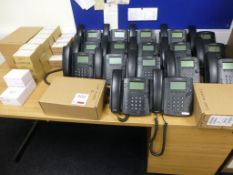 21 Polycom VVX310 Gigabit desk phone desktop IP Phone handsets with power supplies