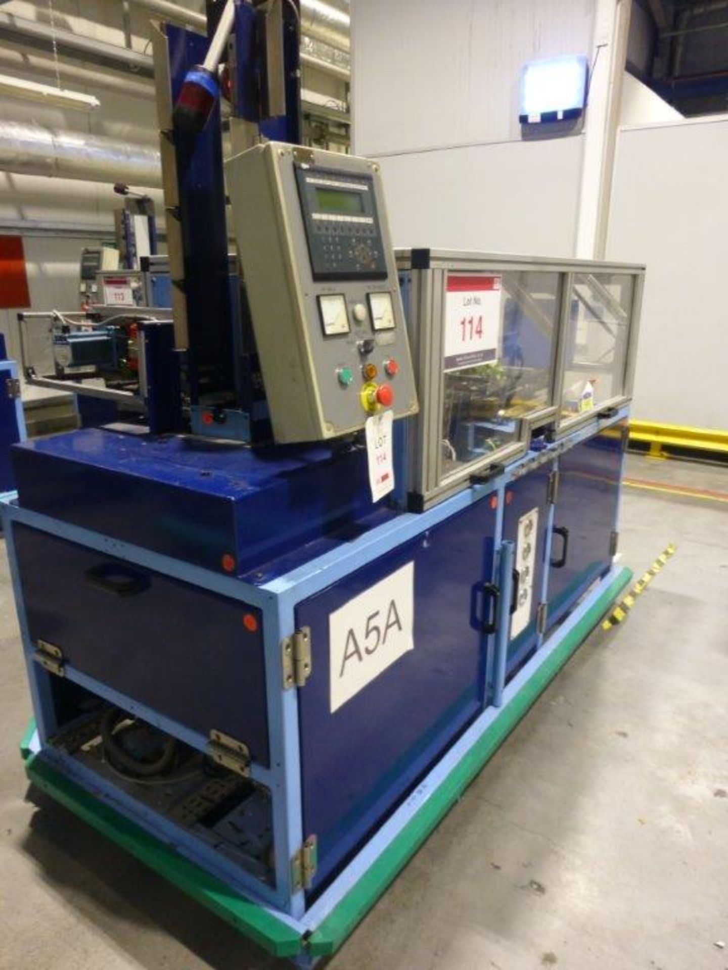 CG Automation Bobcat top/bottom case welding station, serial No. 410600 (2000), plant No 10463 - Image 2 of 4