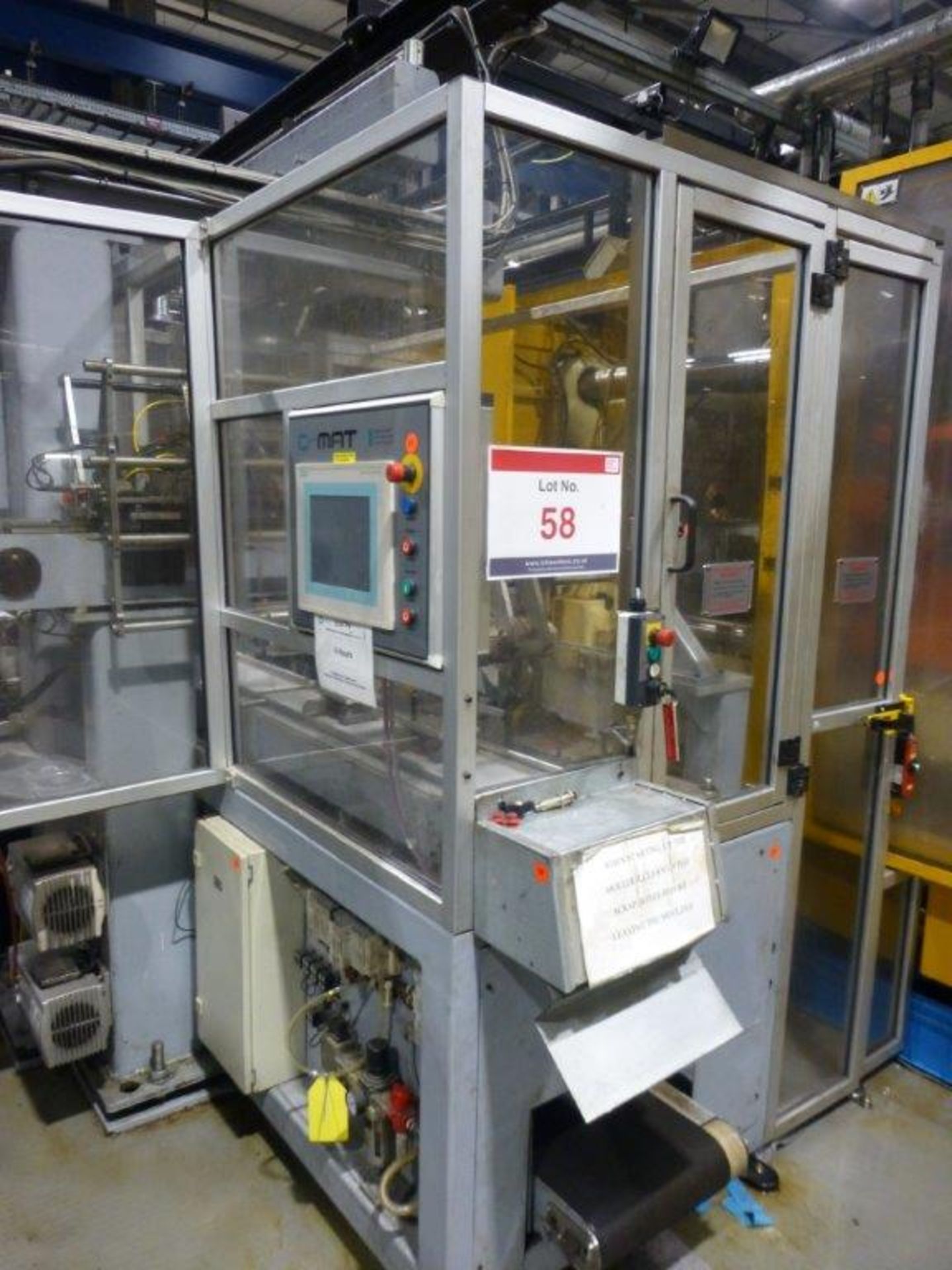 GMAT Model M85 CNC Traversing Pick & Place Robot, serial No. P113 Year of Manufacture 2003 with twin - Image 2 of 7