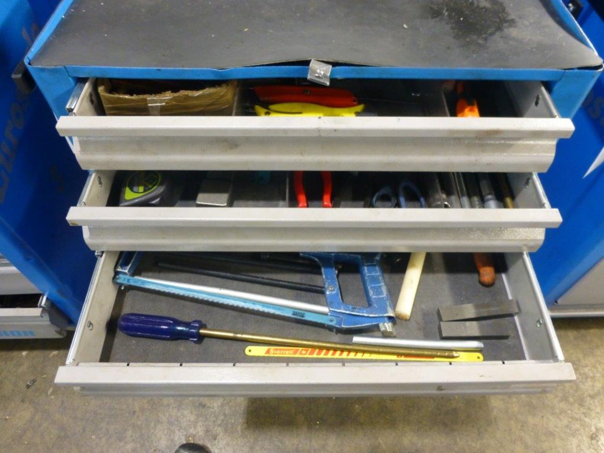 Unior Eurostyle 6 drawer tool cabinet and contents, mainly hand tools - Image 2 of 2