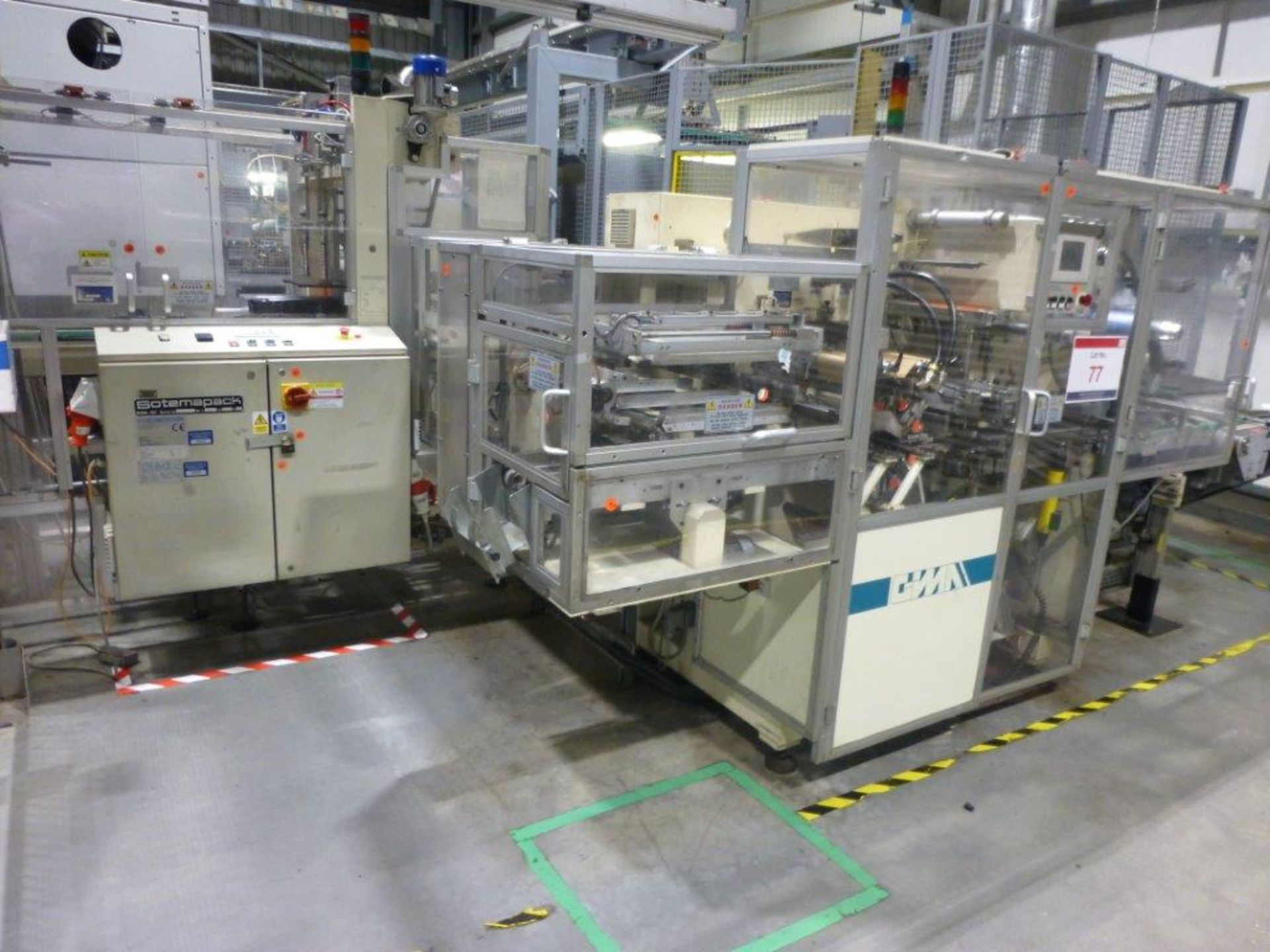 GIMA Type 884 DVD CNC Rotary Thermal Welding Machine Serial No. 88401BO (2002) with flip unit and - Image 2 of 7