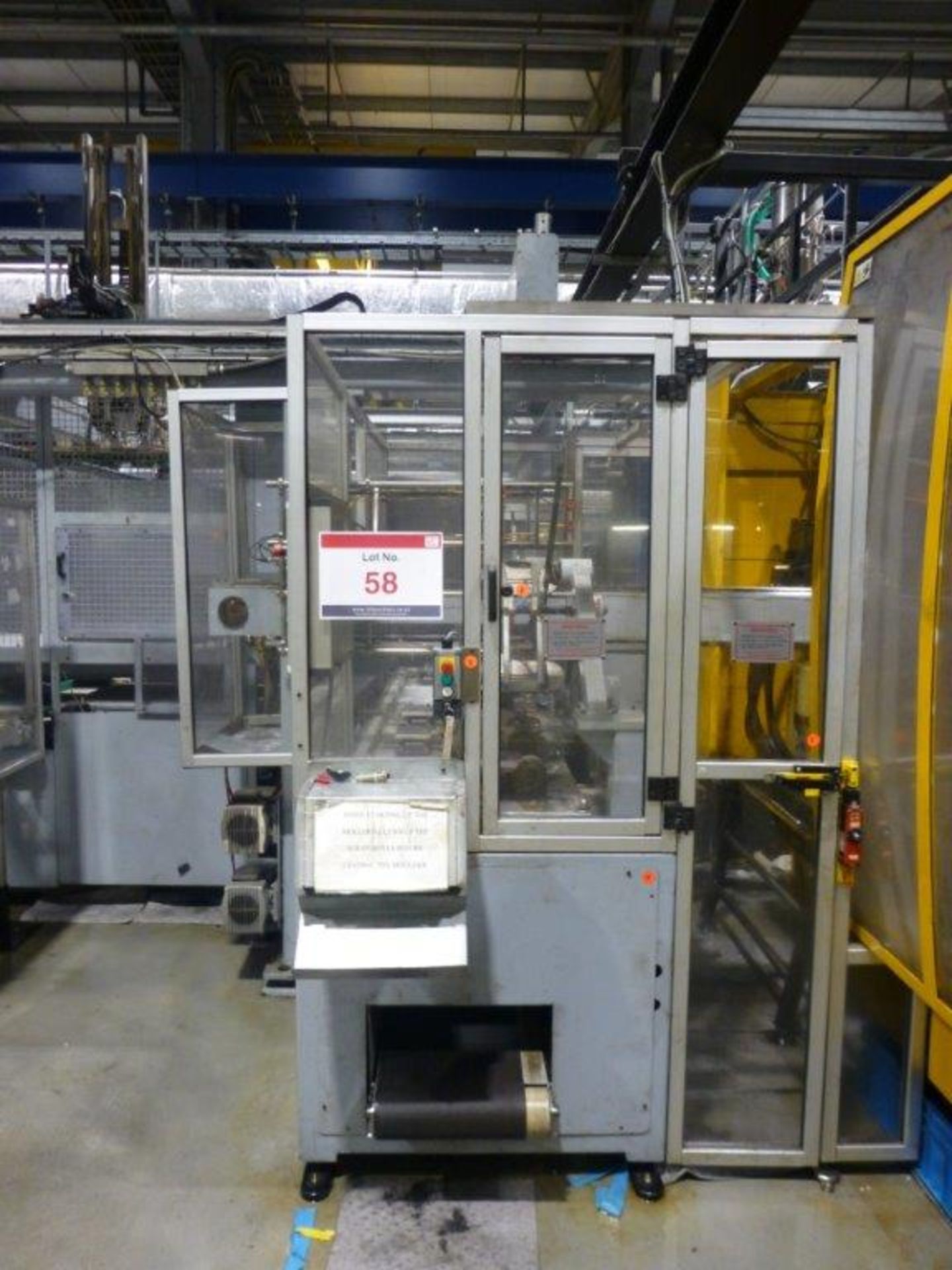 GMAT Model M85 CNC Traversing Pick & Place Robot, serial No. P113 Year of Manufacture 2003 with twin