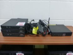 3 Acer Veriton N4630G mini desktop base units with Atheros WILAN & Bluetooth modules and Dell D10U