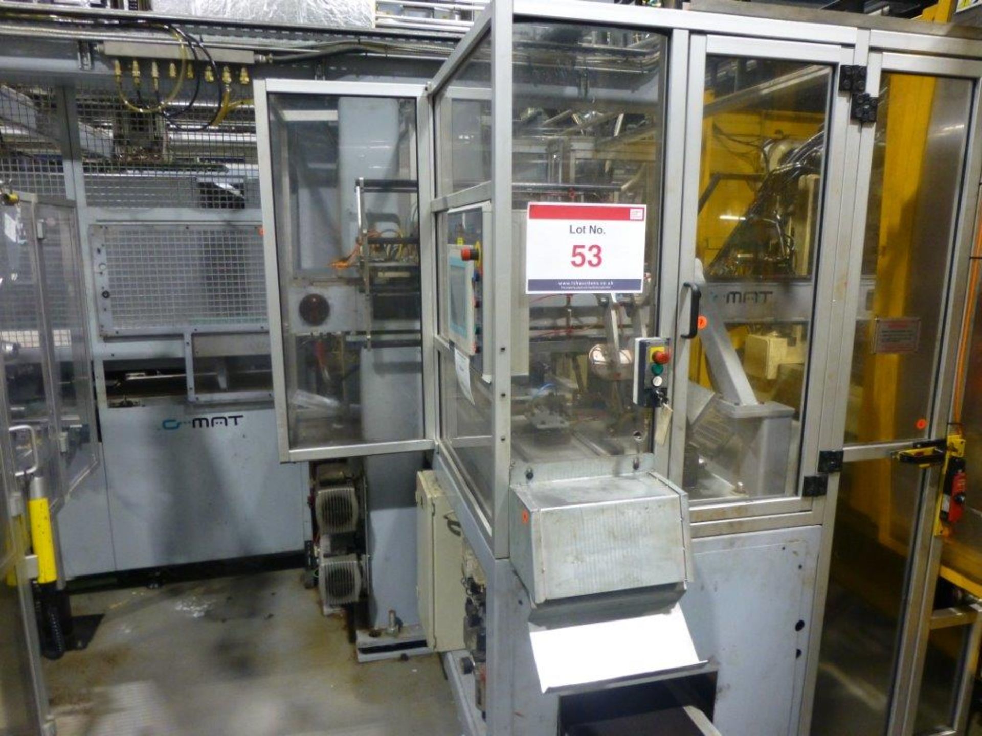 GMAT Model M85 CNC Traversing Pick & Place Robot, serial No. P112 Year of Manufacture 2003 with twin