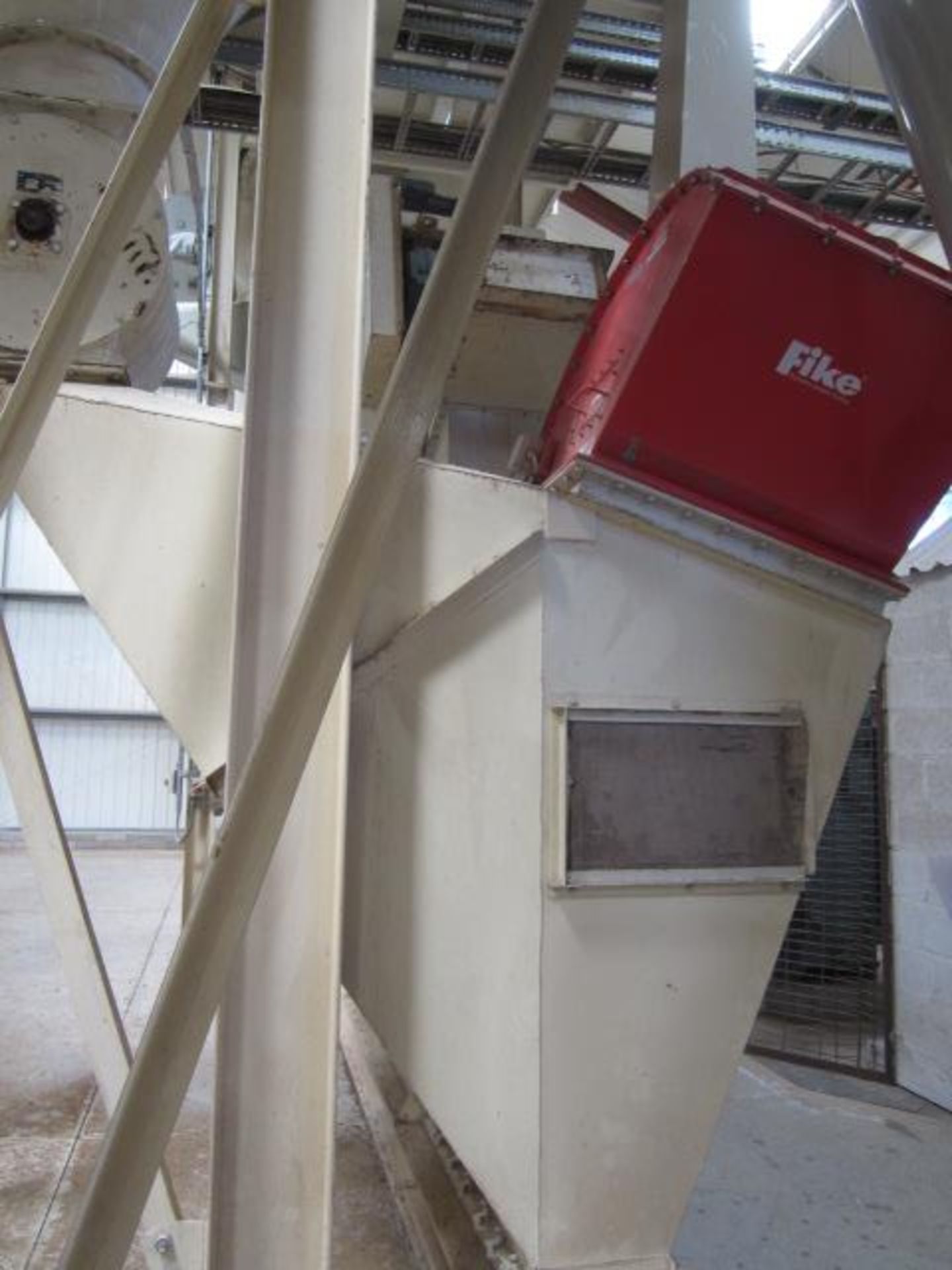 Ledley Engineering ventilation chamber with Fike Flan Quench 11 explosion isolation vent. **A work - Image 2 of 7