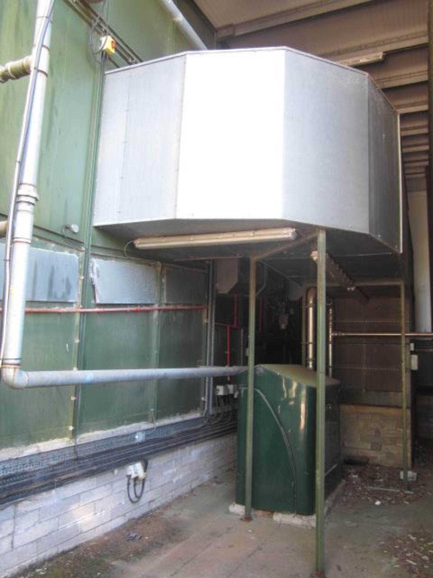 Alvan Blanche SPD26500 continuous flow conveyor dryer, serial no: 12/21350, installed 2012, with - Image 7 of 17