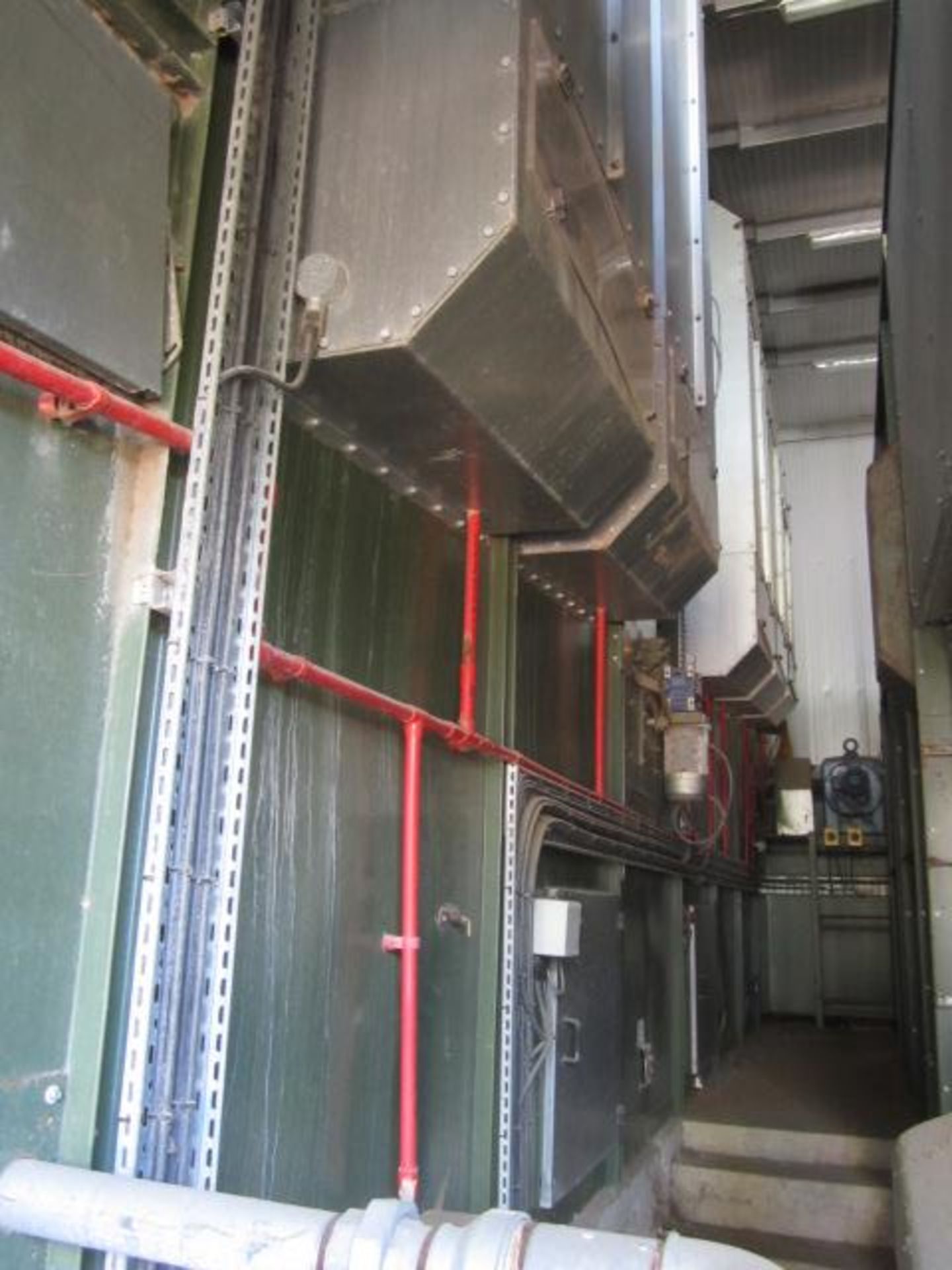 Alvan Blanche SPD26500 continuous flow conveyor dryer, serial no: 12/21350, installed 2012, with - Image 9 of 17