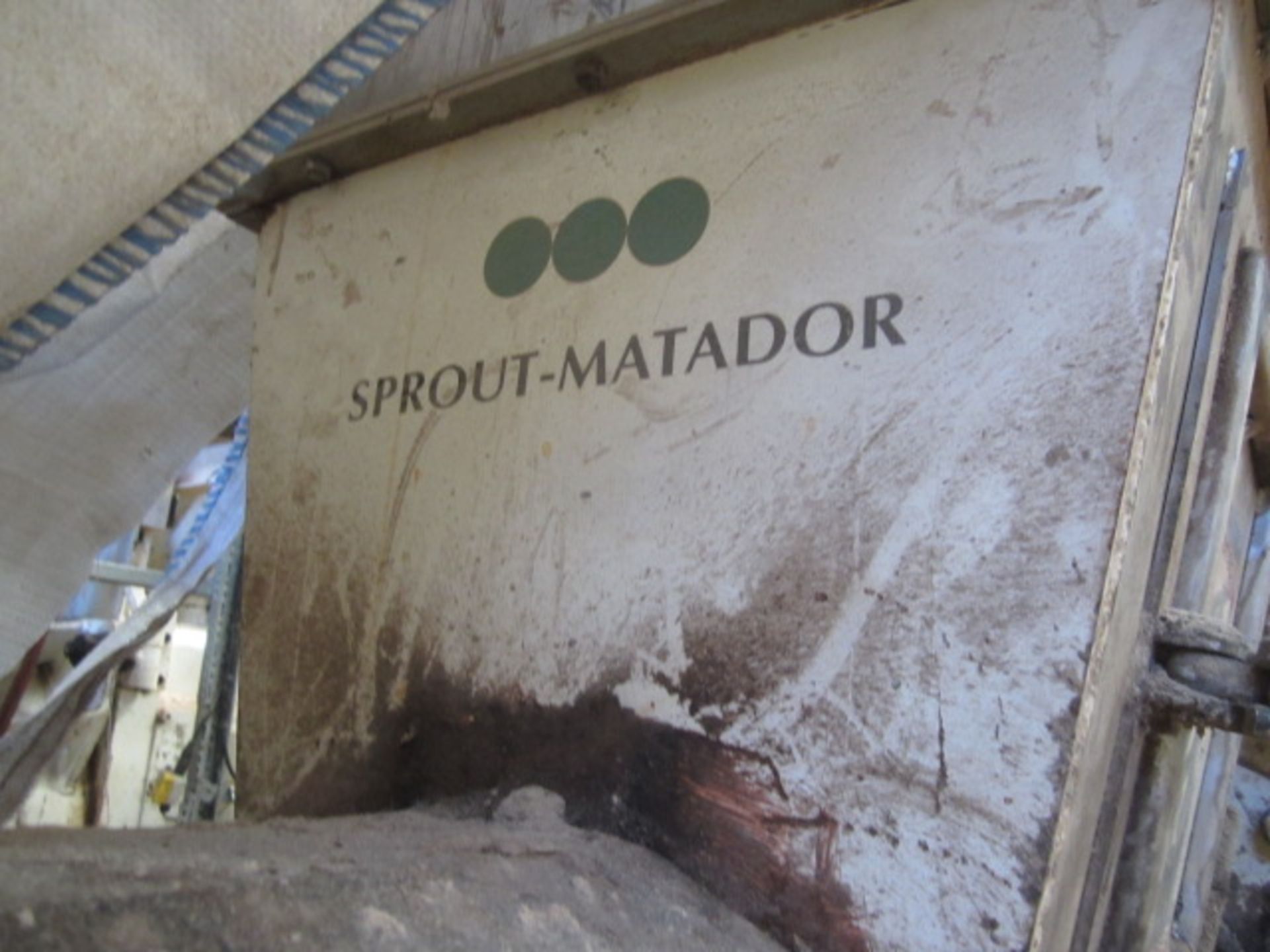 Sprout Matador PM30 pellet mill, mounted on stand with control panel, ID no. 035882, spec no. - Image 3 of 9