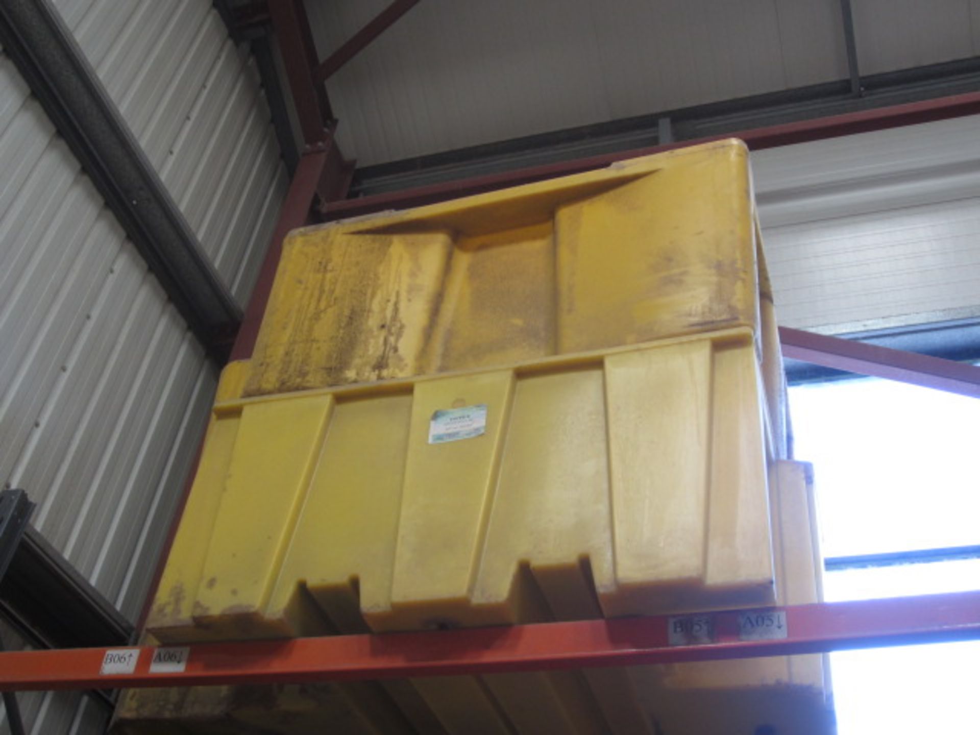 Two Poly IBC pallet buckets. **Please note: Acceptance of the final highest bid on this lot is...