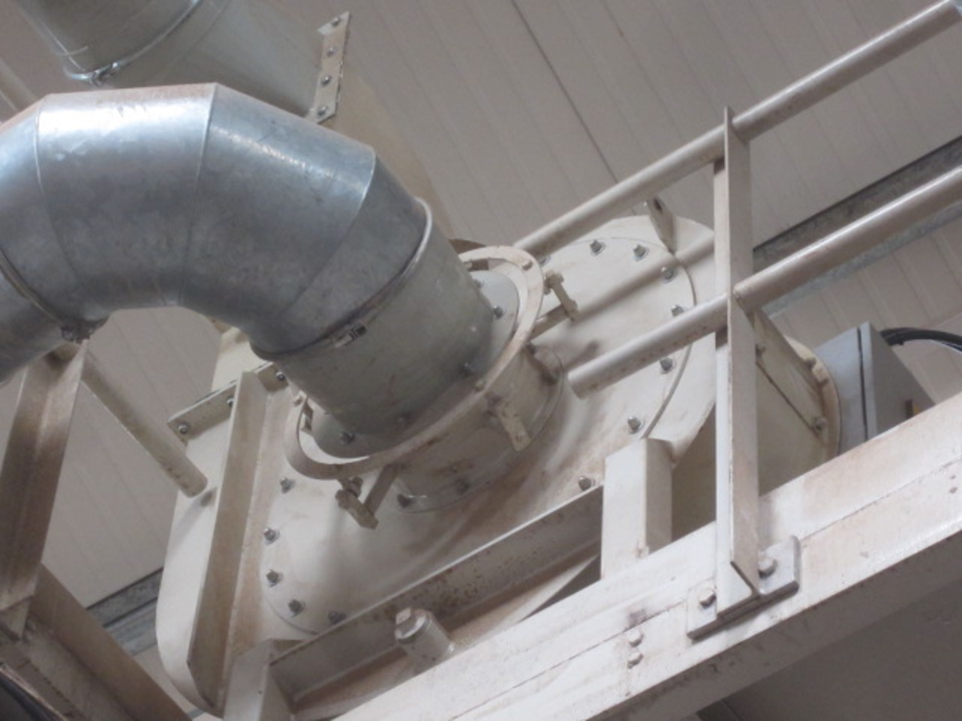Unnamed industrial fan, motor and associated ducting to nearest join, 1100mm dia. **A work Method - Image 2 of 2