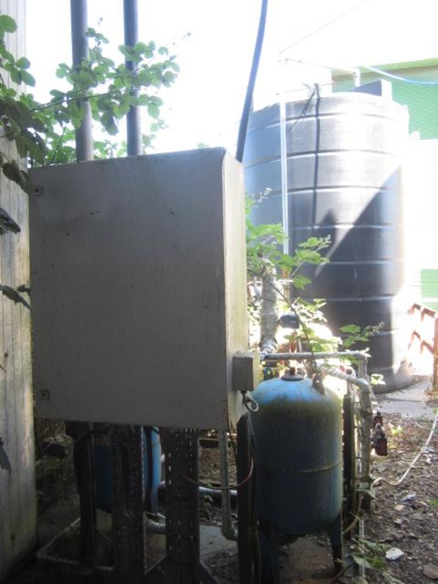 Steel framed skid mounted water pump system, to include 2 Armstrong fire pumps, two water receiver - Image 3 of 3