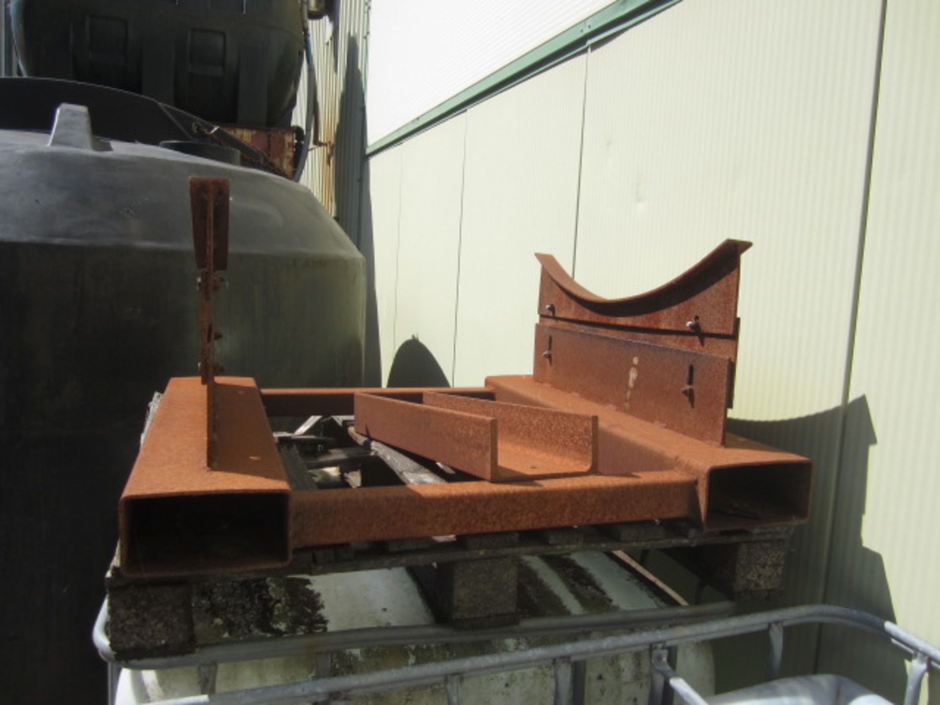 Forklift mounting barrel lift attachment. **Please note: Acceptance of the final highest bid on... - Image 2 of 2