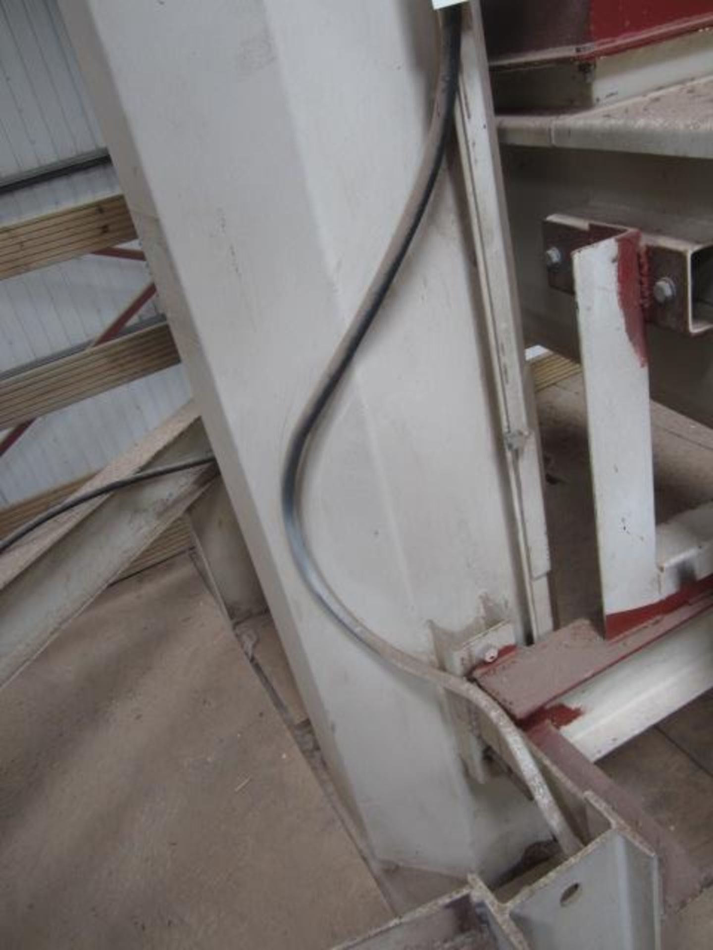 PST V8420 vertical auger screw conveyor, height approx. 8m x 400mm dia, serial no: 1031U16 (2010), - Image 2 of 5