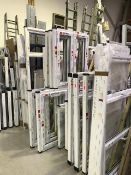 Quantity of Duraflex windows, doors & cills (no glass) (please note: This lot is located at the