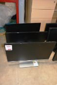 Two AOC LCD flat screen monitors and Samsung LCD flat screen monitor (please note: this lot is