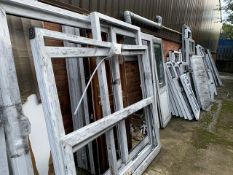 As lotted a Quantity of New doors & window frames (no glass) (please note: This lot is located at