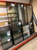 A quantity of Double glazing units 28MM thickness sizes in MM. 510x1035, 745x335 (x3of), 439x799,