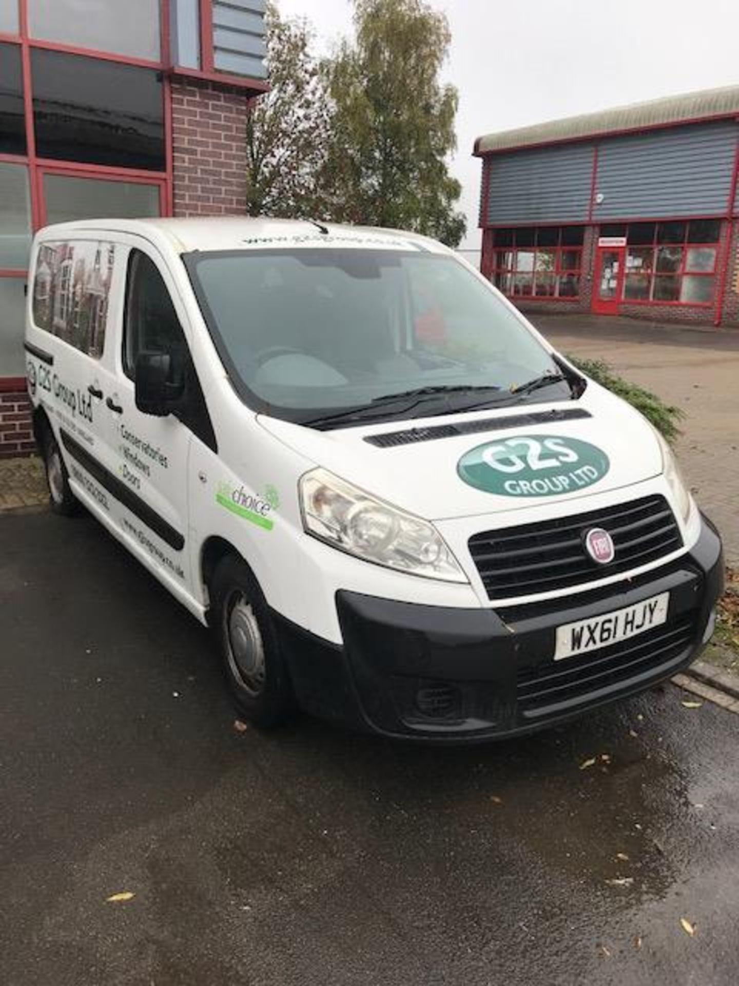 Fiat Scudo 90 multijet van, registration WX61 HJY, mileage 141,573 MOT until 16.12.20. (Please Note: