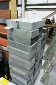 Quantity of lightweight blocks (as lotted), circa 55 (please note: This lot is located at the