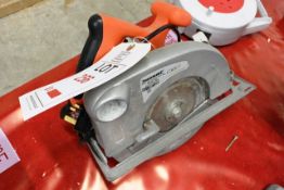 Silverline 190mm circular saw, 240v (please note: this lot is located at the Salisbury premises)