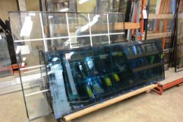 Approx nine double glazed sealed window units, sizes include: 798x2203, 798x2273, 828x2273,