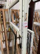 One white window (with glass), 1880x1100mm (please note: This lot is located at the Swindon