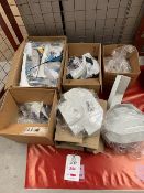 Quantity of conservatory fitting including glazing support clips etc (please note: this lot is