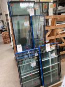 Twenty nine double glazed units, sizes to include 28mm: 439x799, 724x410, 439x929, 832x560, 4 x