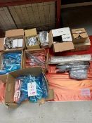 Quantity of various door handles and stays (please note: this lot is located at the Salisbury