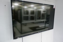 JVC 49" LCD TV (no remote) (please note: This lot is located at the Swindon premises)