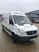 Mercedes Sprinter 313 Cdi van, registration KM62 ZXL mileage 134,735, V5 Present, 1 x key MOT...