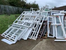 Two hundred plus used frames and doors (please note: This lot is located at the Swindon premises)