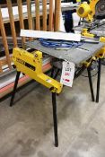 Dewalt DW 742 flip top mitre saw, serial no. 982311 (1999) (240v) (please note: this lot is