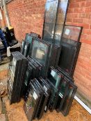 One hundred & fifty + double glazed units , excluding rack (please note: This lot is located at