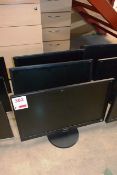 Three Phillips 233v LCD flat screen monitors (please note: this lot is located at the Salisbury